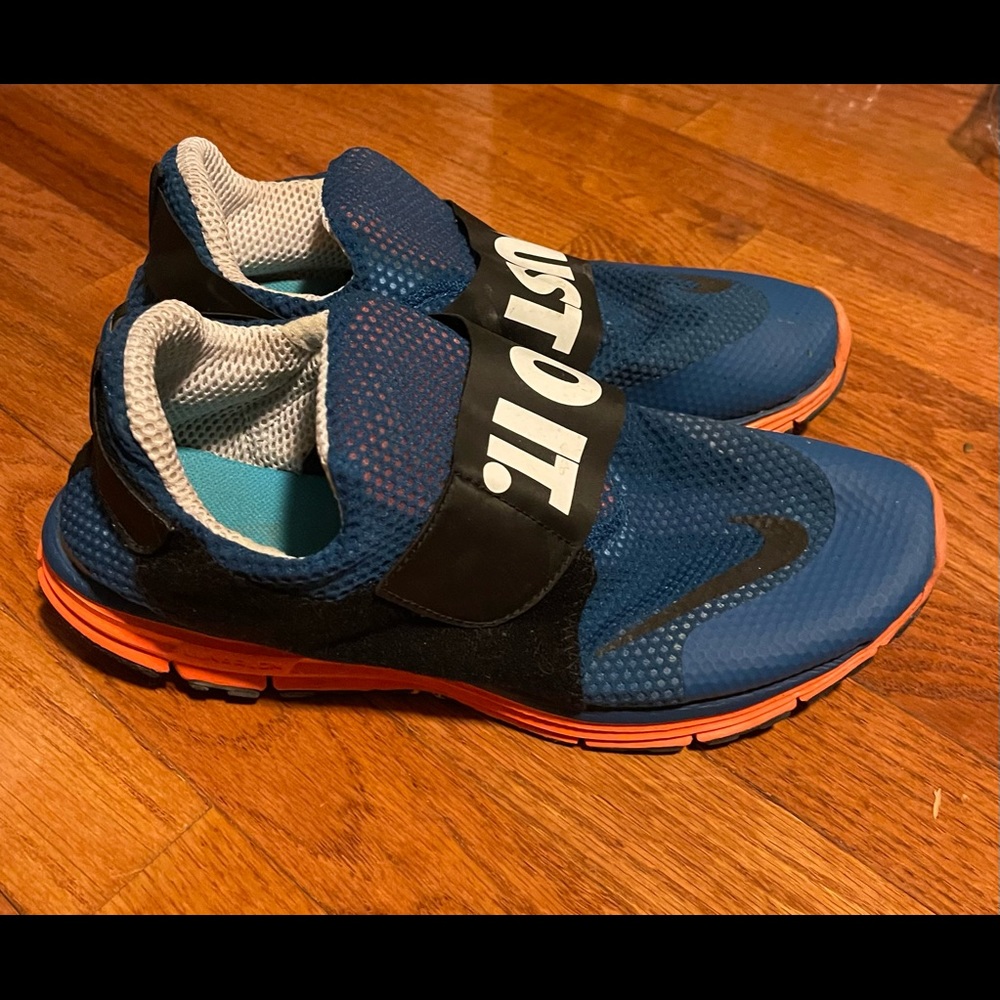 Nike Lunarfly Blue Beetle Running Shoes sneakers size 12